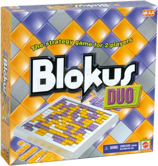 Mattel R1984 Blokus Duo stratēģijas spēle visai ģimenei