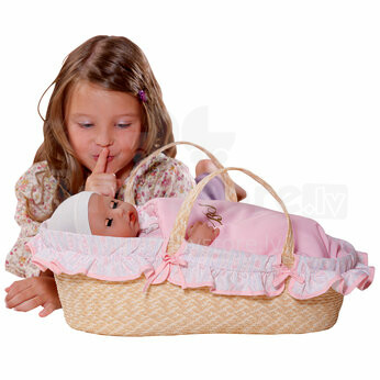 Kūdikio Annabell miegančiųjų Mozės krepšelis