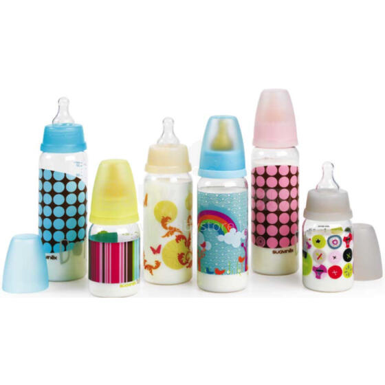 Suavinex Art. 10698 Basic Bottle with silicone teat