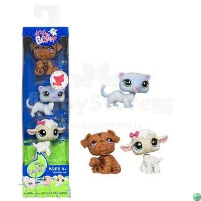 HASBRO 89871 LPS 3 PACK OF PETS ASST Игрушки