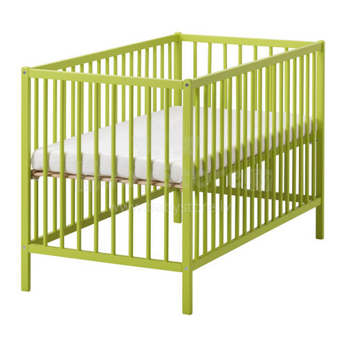 СОМНАТ Кроватка детская Зелёная