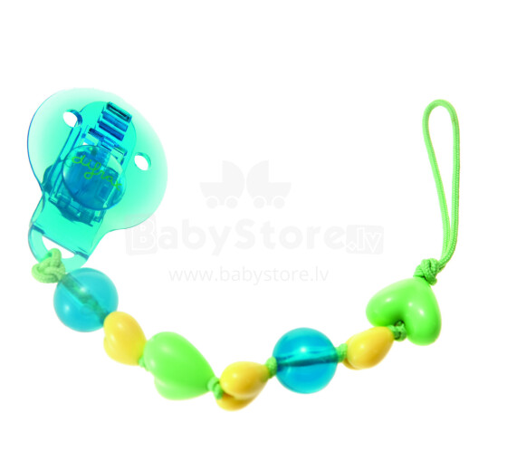 Difrax Little hearts soother saver - Blue