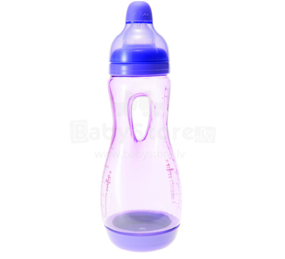 Difrax 194 Easy grip butelis 170ml purpurinis