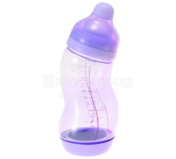 Difrax S-formas pudelīte 310ml Purple