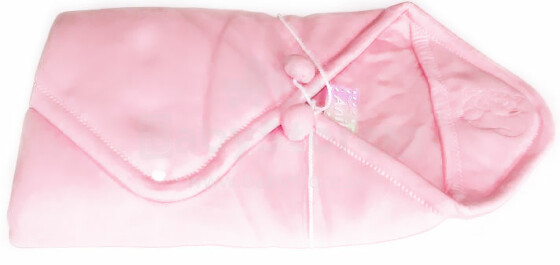 ANIKA уголок-одеяло для крещения  розовое