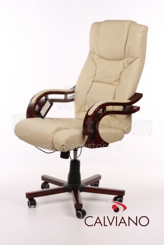 Calviano President 570 Masāžas krēsls no makslīgas ādas