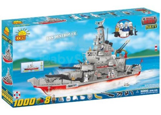 Cobi Small Army Armoured Ship Destroyer