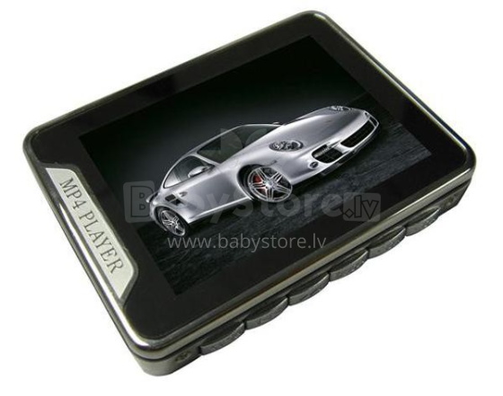 MP4 grotuvas „DigX Video Black“ (231) + „Mini SD“ kortelės lizdas