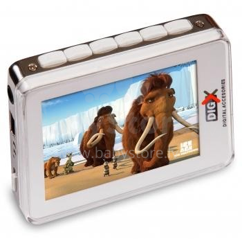 MP4 grotuvas „DigX Video“ (205) + „Mini SD“ kortelės lizdas