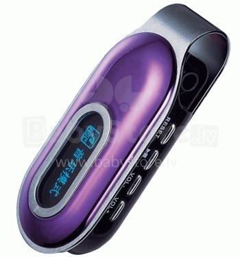 MP3 failų grotuvas su „Oled“ tipo spalvotu ekranu.