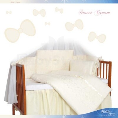 TUTTOLINA - комплект детского постельного белья 'Sweet Cream' ,  одеяло + подушка