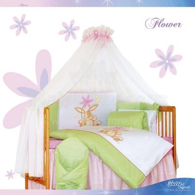 TUTTOLINA - Bērnu gultas veļas komplekts 'Flower'