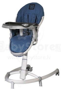BABYWELT - стульчик для кормления  Moon Gala - синий