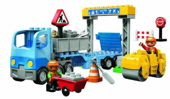 5652 LEGO Duplo дорожное строительство