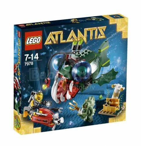 7978 Lego Atlantis ūdens velna ataka