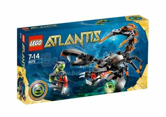 8076 Lego Atlantis Глубоководный боец