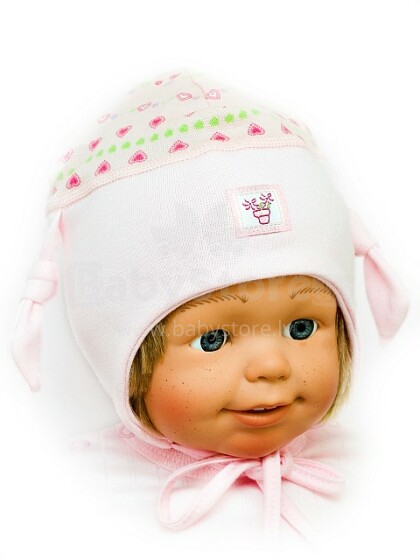 Lorita Art.736 medvilninė kūdikių kepurė Pavasaris-vasara