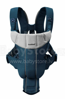 „BabyBjörn Active“ [BlueSilver] (3,5–12 kg) 2010 m. Kengūros krepšys - aktyviems tėvams ilgiems žygiams