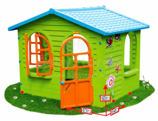 COUNTRY COTTAGE 2012 - EVERGREEN dārza rotaļu mājiņa