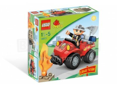 LEGO DUPLO FIRE gaisrinis automobilis 5603