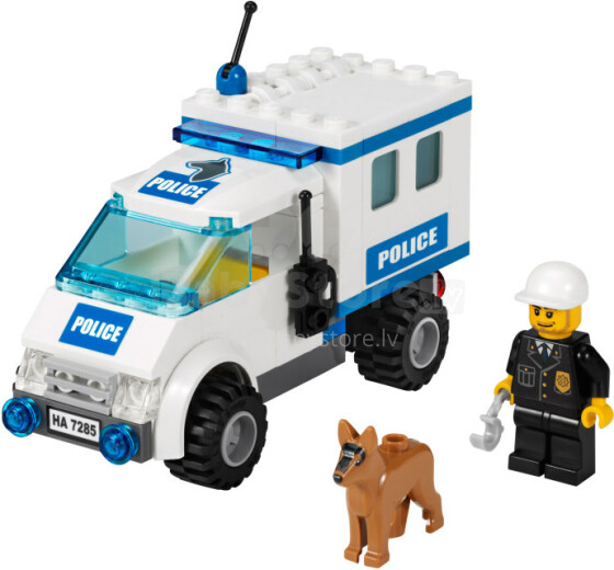 LEGO CITY Police Полицейский наряд и служебная собака 7285