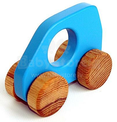 Eco Toys Art.11004 Детская деревянная игрушечная машинка