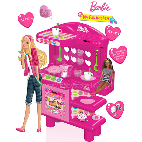 Faro    kitchen set Barbie 70cm 1566
