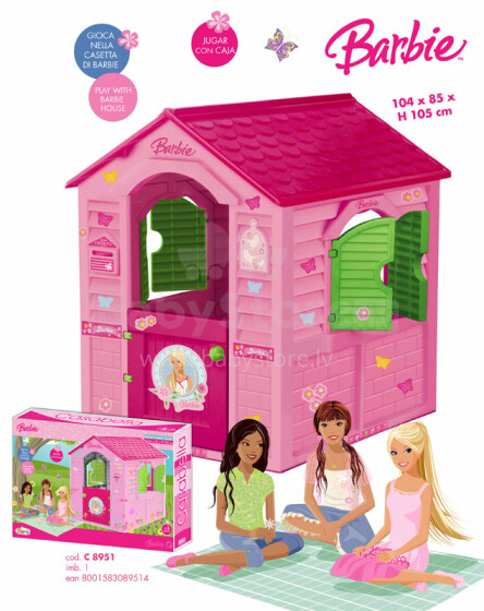Faro  rotaļu Barbie darzā māja  105 cm  8951