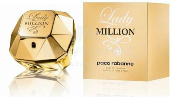 PACO RABANNE - женский парфюм Paco Rabanne Lady Million for Women EDP 80ml  