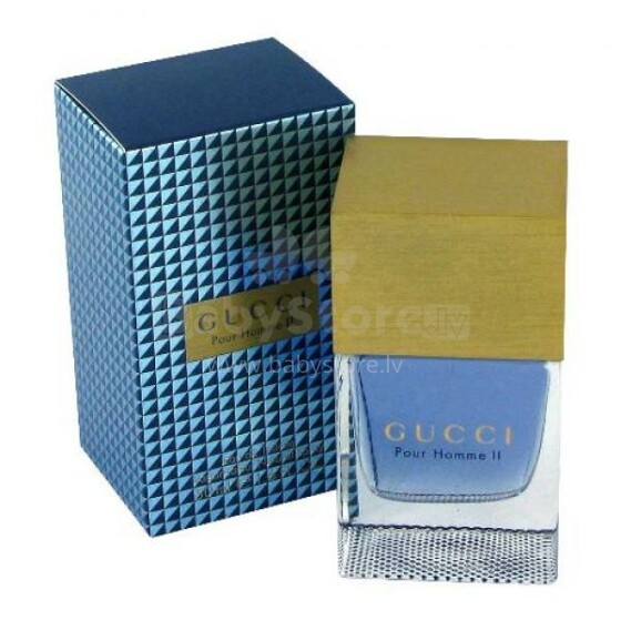 GUCCI - Gucci Pour Homme II for Men EDT 50ml vyriški kvepalai