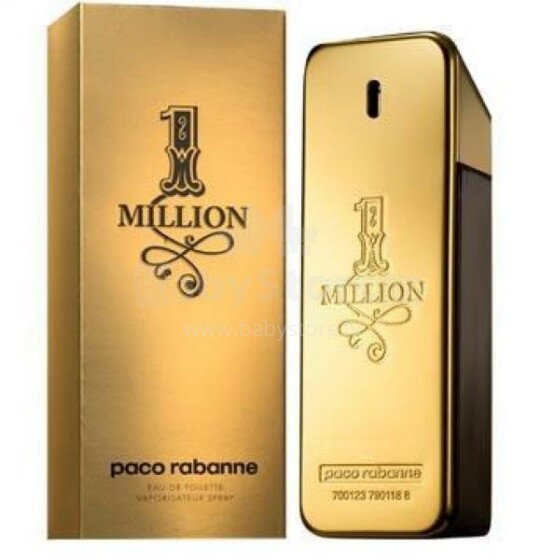 PACO RABANNE - Paco Rabanne 1 Million for Men EDT 50ml vīriešu smaržas