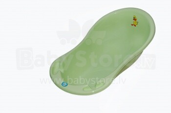 BALBINKA - bērnu vanniņa ar atplūdiem - 102 cm gaiši zaļs