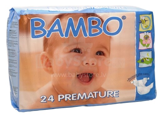 Bambo экологические подгузники 1 PREMATURE