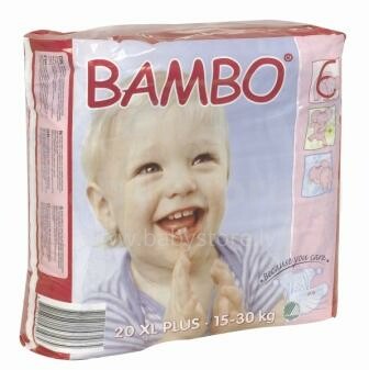 Bambo экологические подгузники 6 Bambo XL Plus