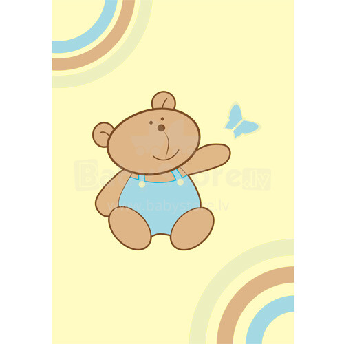BabyOno 810 PREMIUM  acrylic blanket – “Teddy Bear”