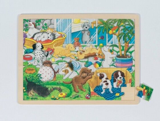 Goki - puzzle (School of little dogs1)VG57893