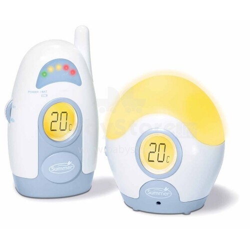 Vasaros kūdikis „Baby Secure Sleep ™“ skaitmeninis radijas / monitorius 02712 (ES adapteriai, C tipas, 220 V)