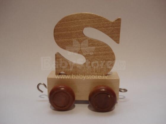 Wood Toys Letter Art.23714