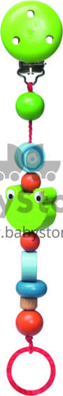 PLAYSHOES 781739 Pacifier Chain Froggy