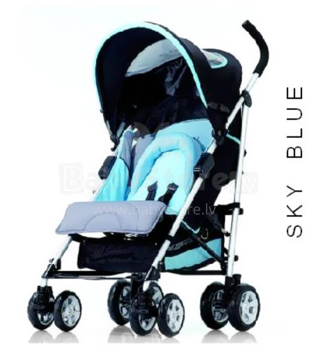 The Zooper TWIST Skyy Blue Stroller