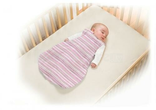 Vasaros kūdikių kvėpavimas lengvas 70904 miego maišas - medvilniniai saldainiai - L (5-10 kg) - medvilninis miegmaišis