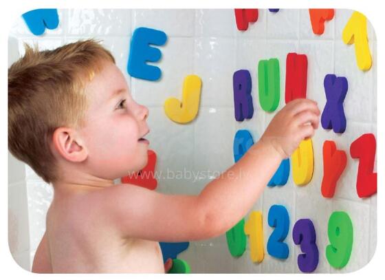 Munchkin Art. 011108 36 Letters & Numbers-Pastel