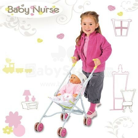 SMOBY -  Коляска для куклы Smoby Baby Nurse 024392