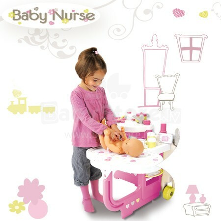 SMOBY - Nurse Aprūpes centrs lellei 024391 Smoby Baby
