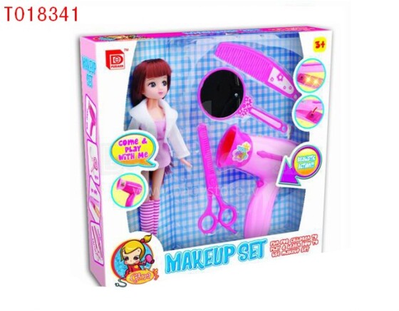 CHS Hair dryer with doll T018341