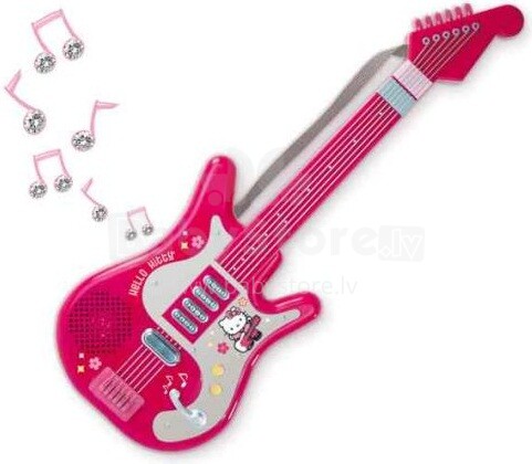 SMOBY - Smoby ģitāra Hello Kitty 024593 ar skaņas efektiem