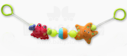 BabyMix Погремушка для Коляски с мягкими игрушками