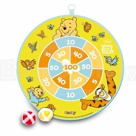 SMOBY - dart game Winnie The Pooh  +3m  044612