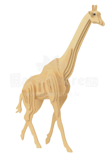 Woodcraft M020 Giraffe - 3D пазл
