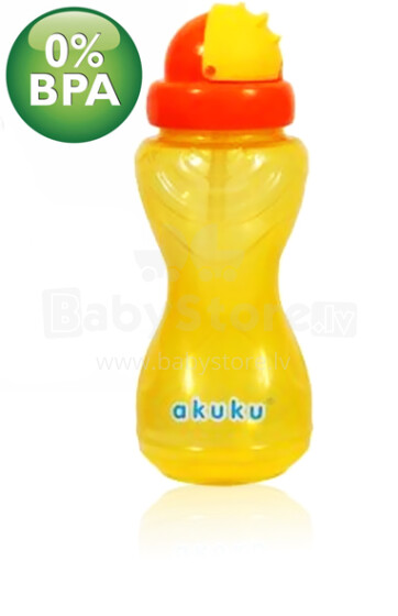Sport cup with Flip-top straw 360 ml
